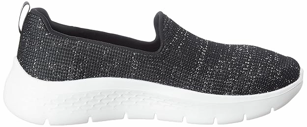 GO WALK FLEX - BLACK WHITE Shoes In My Area