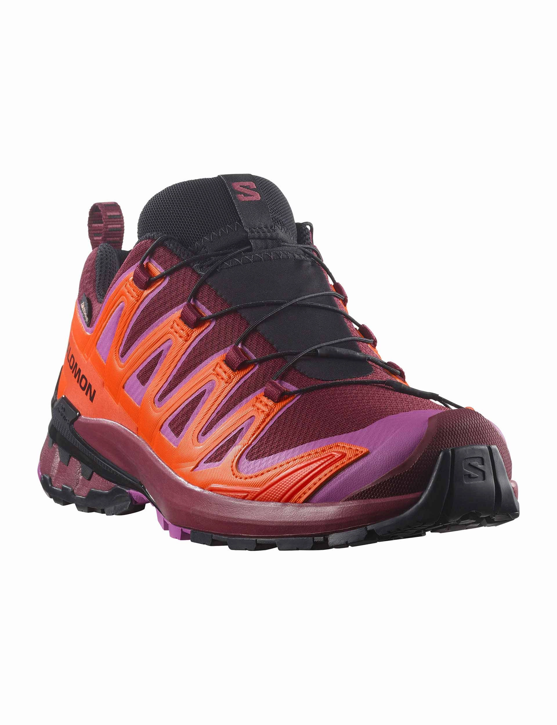 Trail Runners XA Pro 3D V9 Gore-Tex - Tawny Port/Red Orange/Willowherb