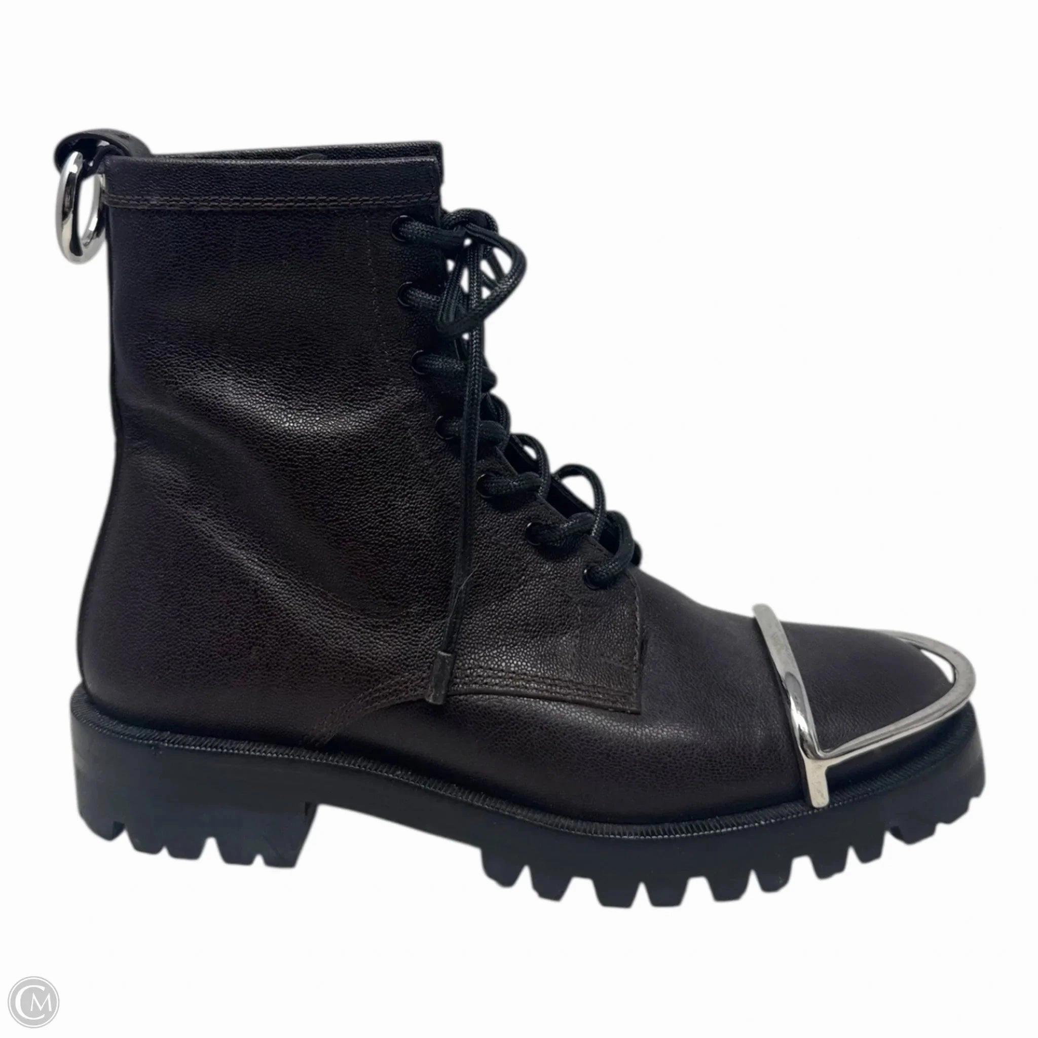 Lyndon Halo Combat Boots Luxury Designer By Alexander Wang In Brown, Size: 7 Route 66 Combat Boots