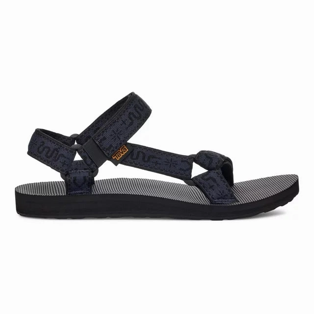 Teva Men's Original Universal Sandal - Bandana Total Eclipse Difference Between Hiking Boots And Hiking Shoes