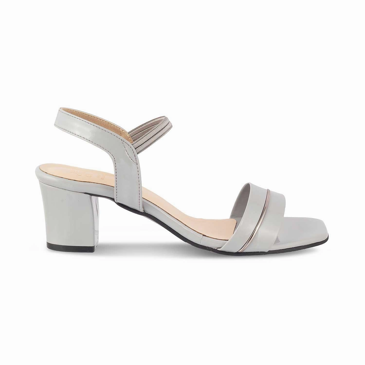 The Rachel Grey Women's Dress Block Heel Sandals Tresmode Designer Platform Sandals