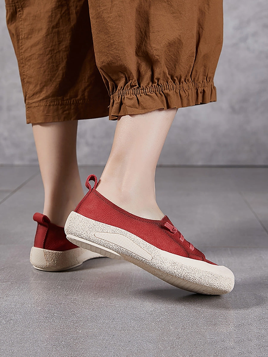 Shoes San Antonio Tx Casual Genuine Leather Flat Women Summer Shoes