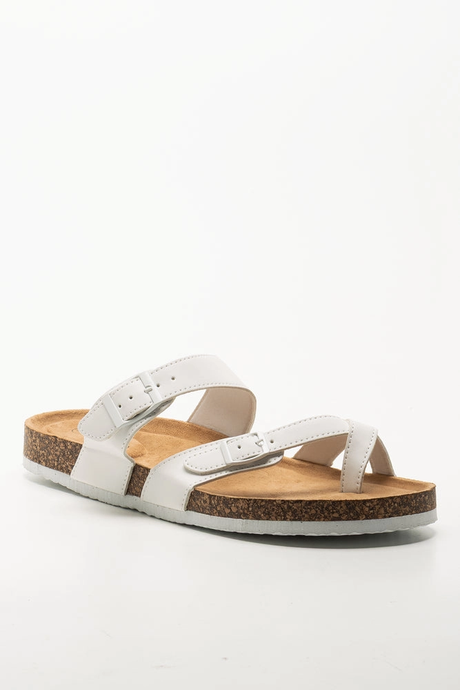 Toe Post Sandals White Platform Sandals From The 90s