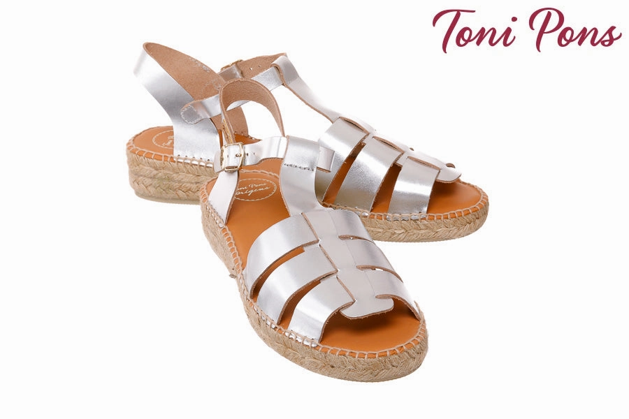 Gucci Gg Canvas Wedge Espadrilles Tp Acres Silver