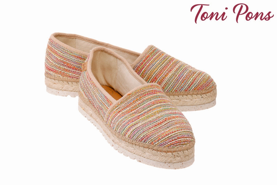 Tory Burch Benton Color Block Espadrille Tp Eladia
