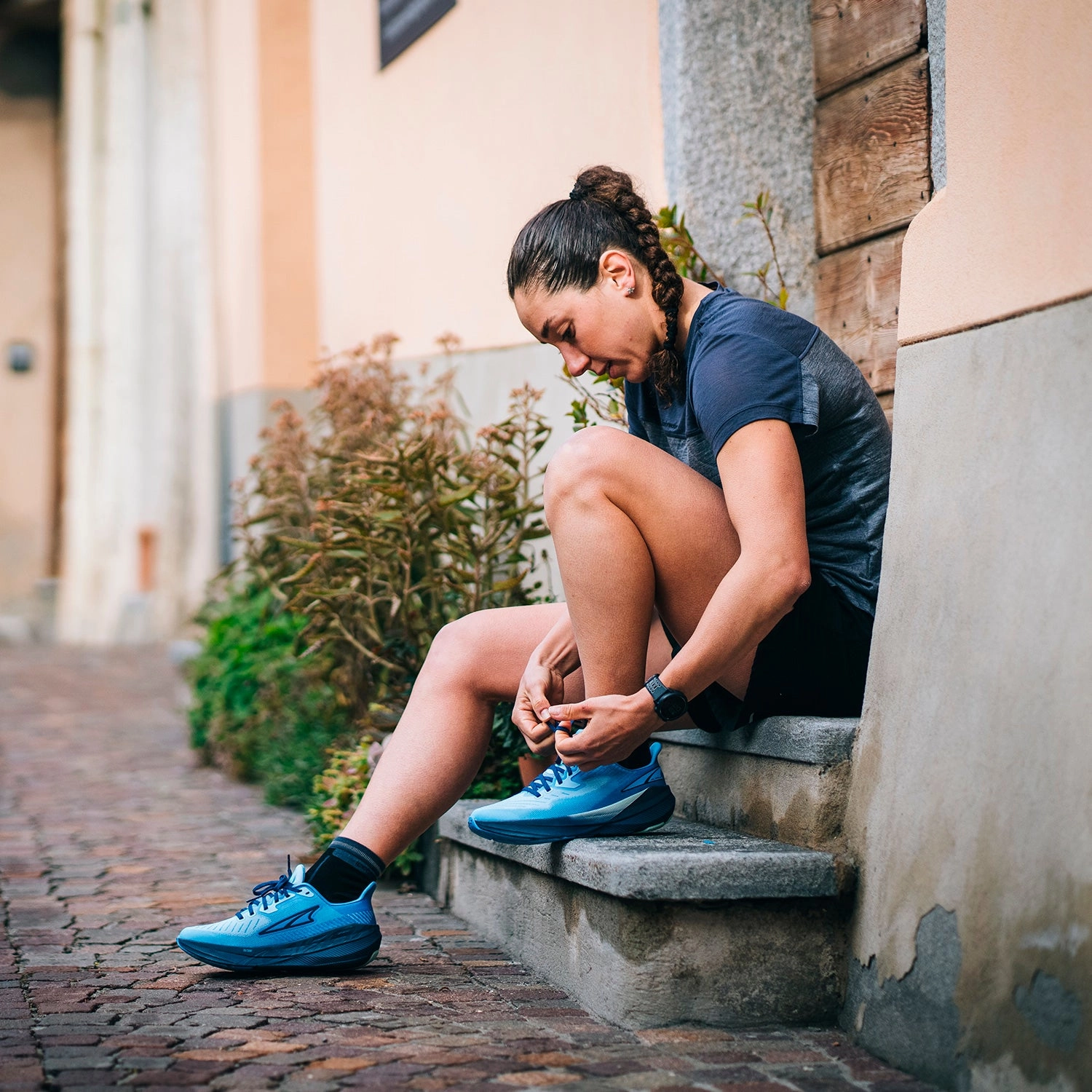 Women's - Altra Experience Wild 2 - Light Blue Speedgoat Trail-running Shoes