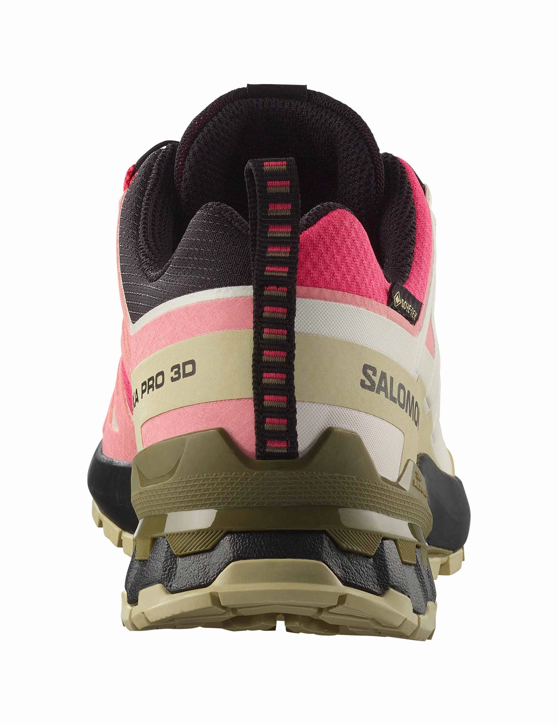 Good Trail Running Shoes For Overpronation XA Pro 3D V9 Gore-Tex - Rouge Red/Vanilla Ice/Martini Olive