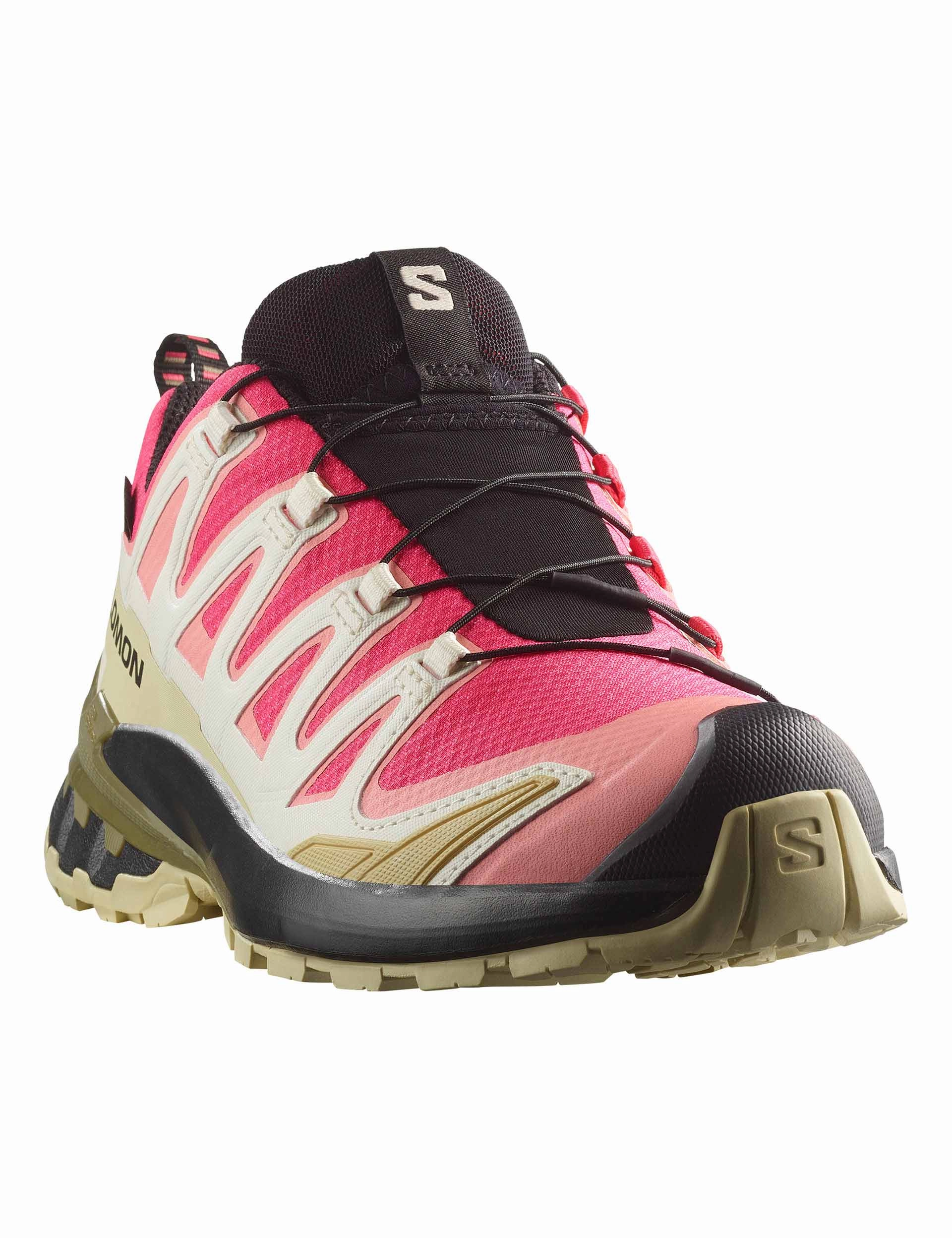 Jackal Ii Trail-running Shoes XA Pro 3D V9 Gore-Tex - Rouge Red/Vanilla Ice/Martini Olive