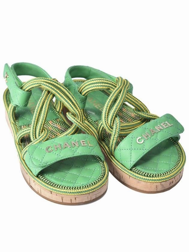 Sandals For High Instep Women s Sandals G34602 Chanel