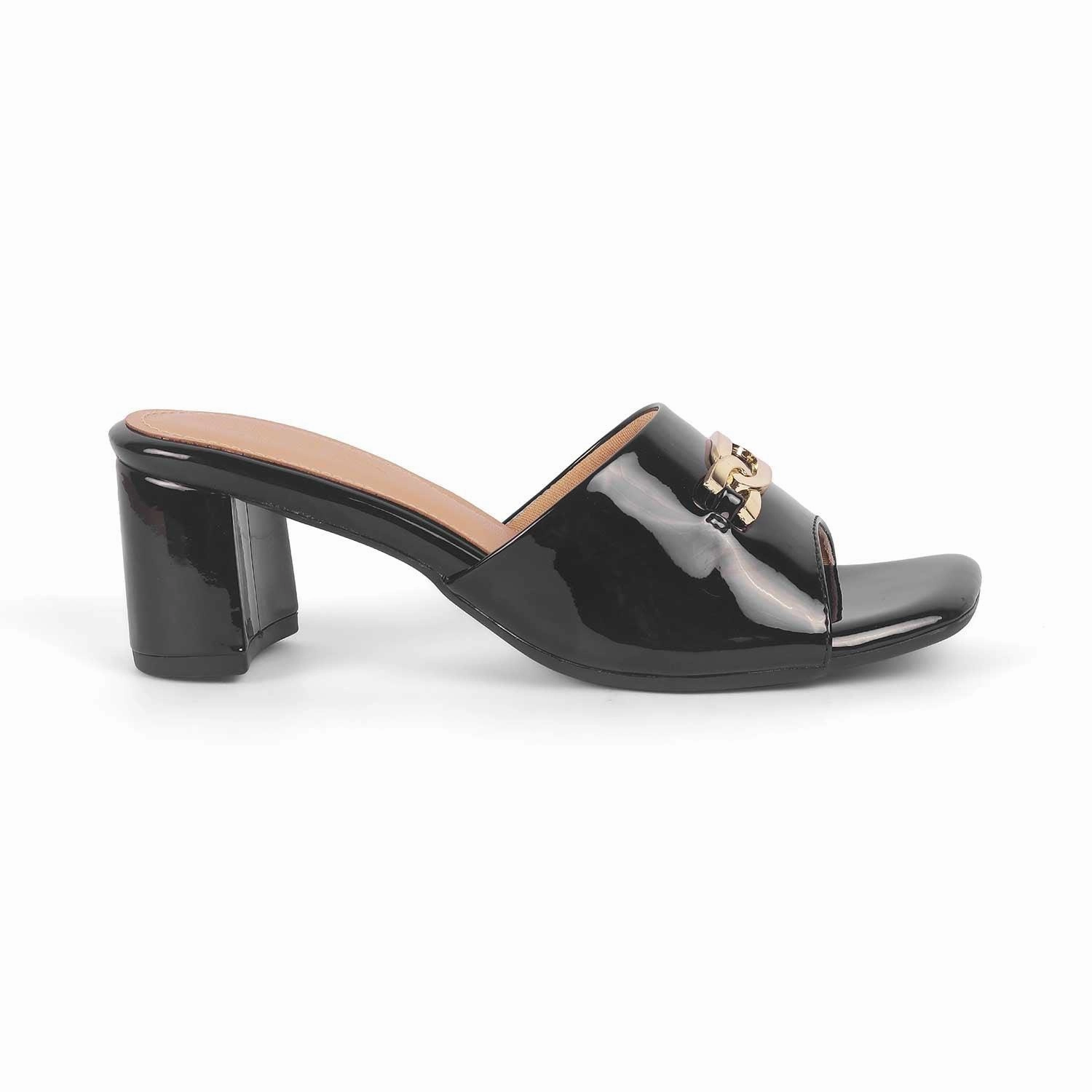 Tresmode Adare Black Women's Dress Block Heel Sandals Best Sandals