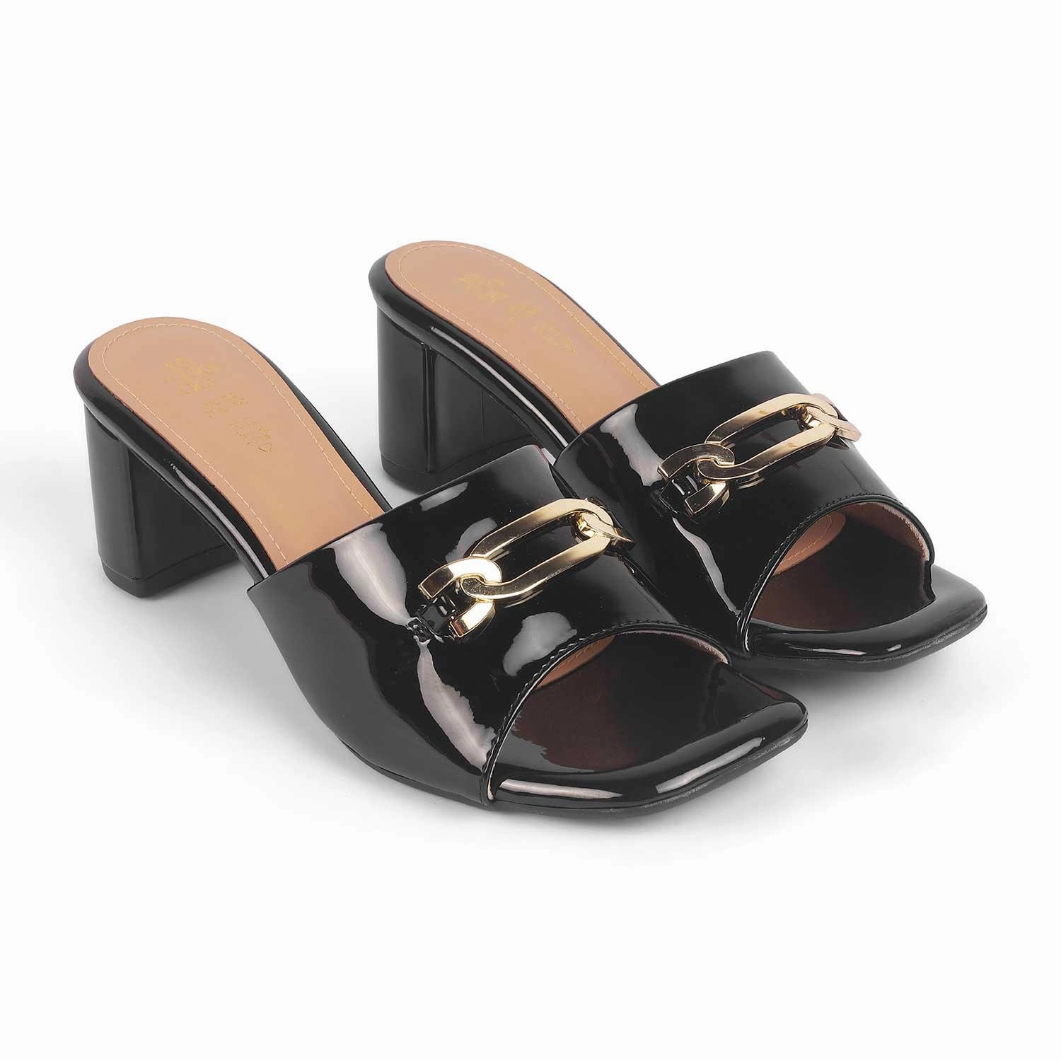 Terrain Sandals Tresmode Adare Black Women's Dress Block Heel Sandals