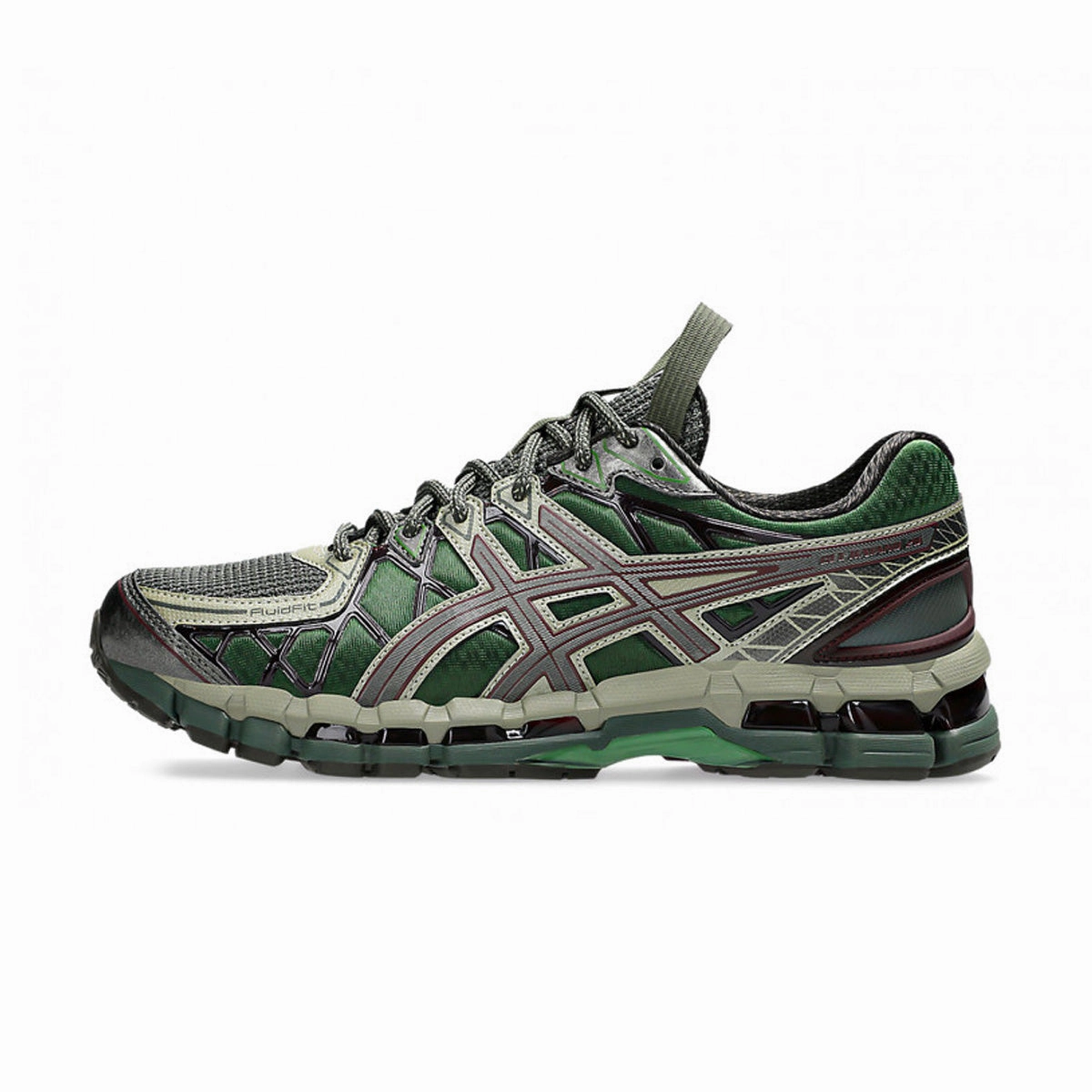 UB10-S GEL-Kayano 20 'Moss Gunmetal' Size Chart Asics Running Shoes
