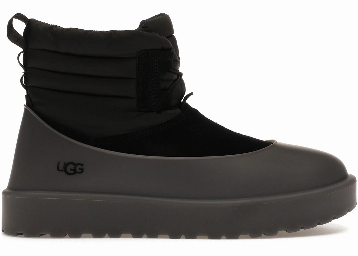 Jadon Combat Boots Ugg Classic Mini Lace-Up Weather Boot Black