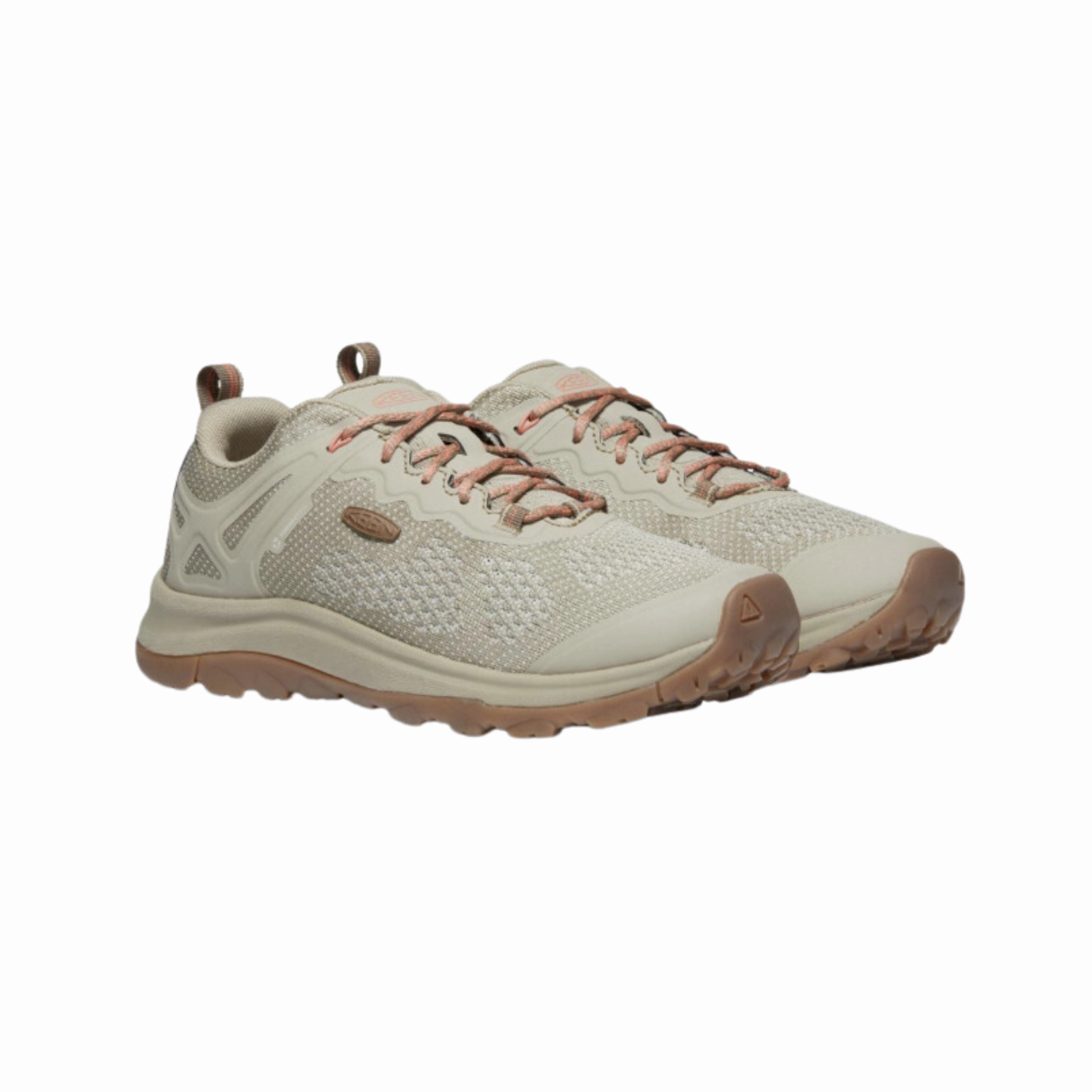 Indoor Rock Wall Climbing Shoes Women's Terradora II Vent Hiker - Plaza Taupe/Coral (Regular Width)