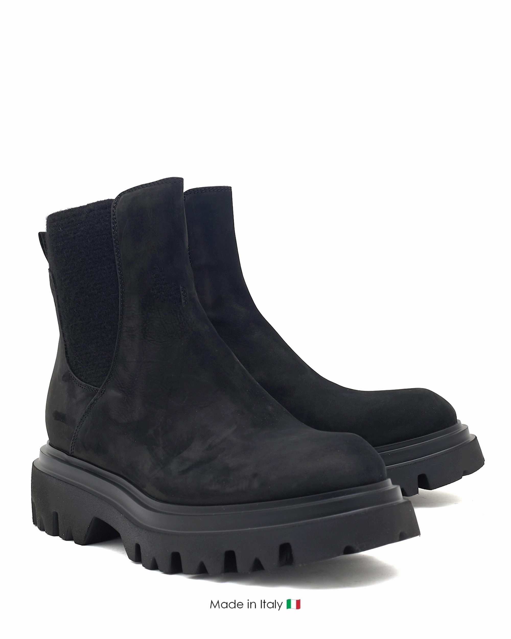 Saachi Combat Boot Nero Rory Combat Boots
