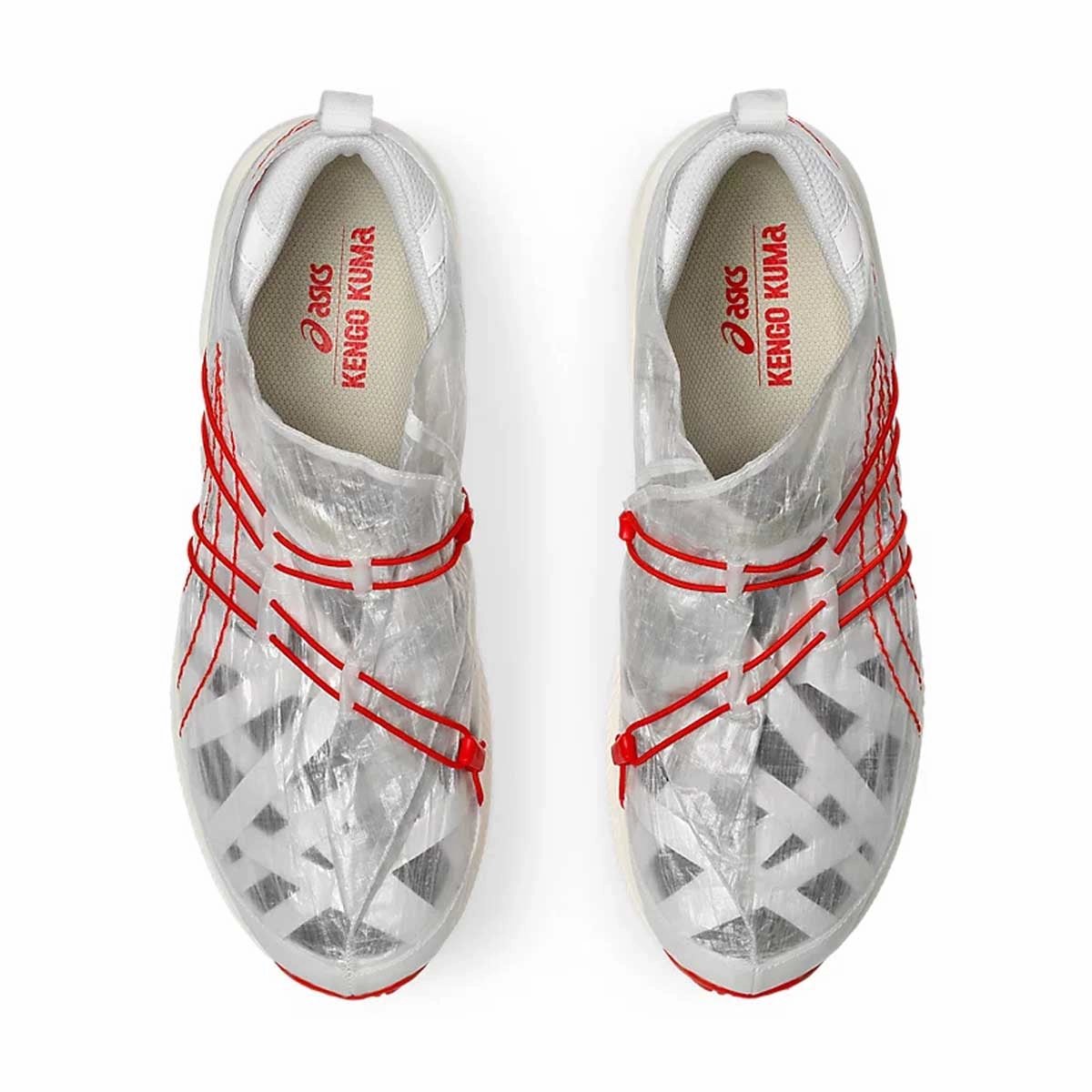 Asics Heel Support Shoes   Kengo Kuma Archisite ORU 'White'