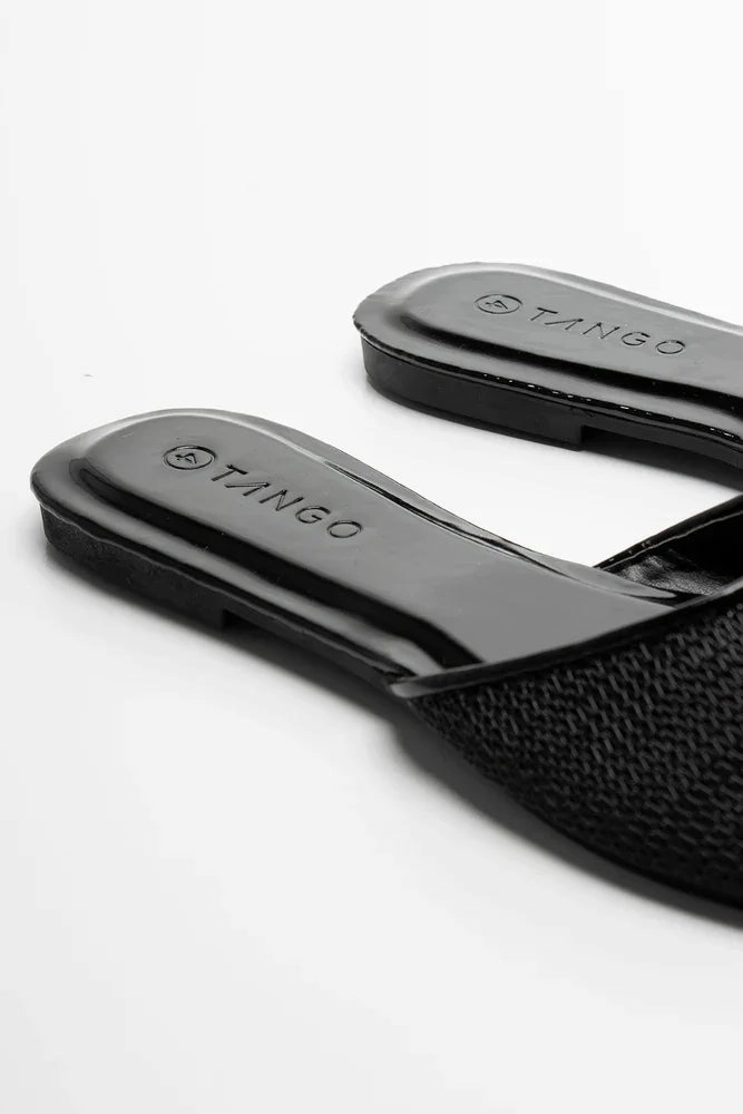 Mesh Sandal Black Braided Sandals Heels