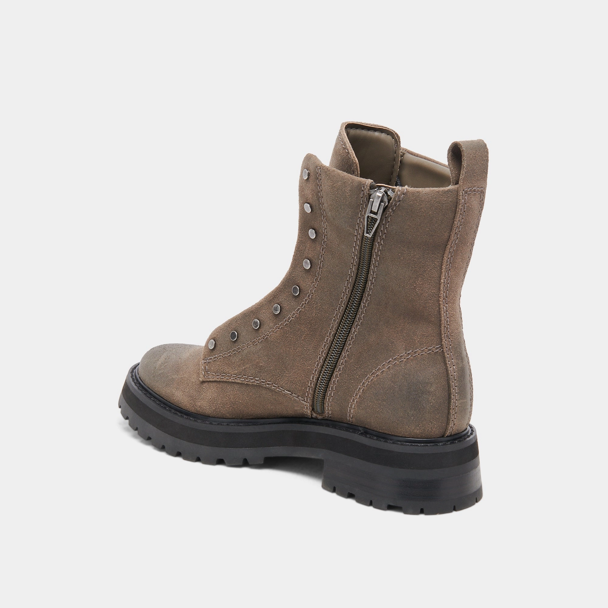 RANIER BOOTS SANDSTONE KNIT - re:vita 1980s Combat Boots