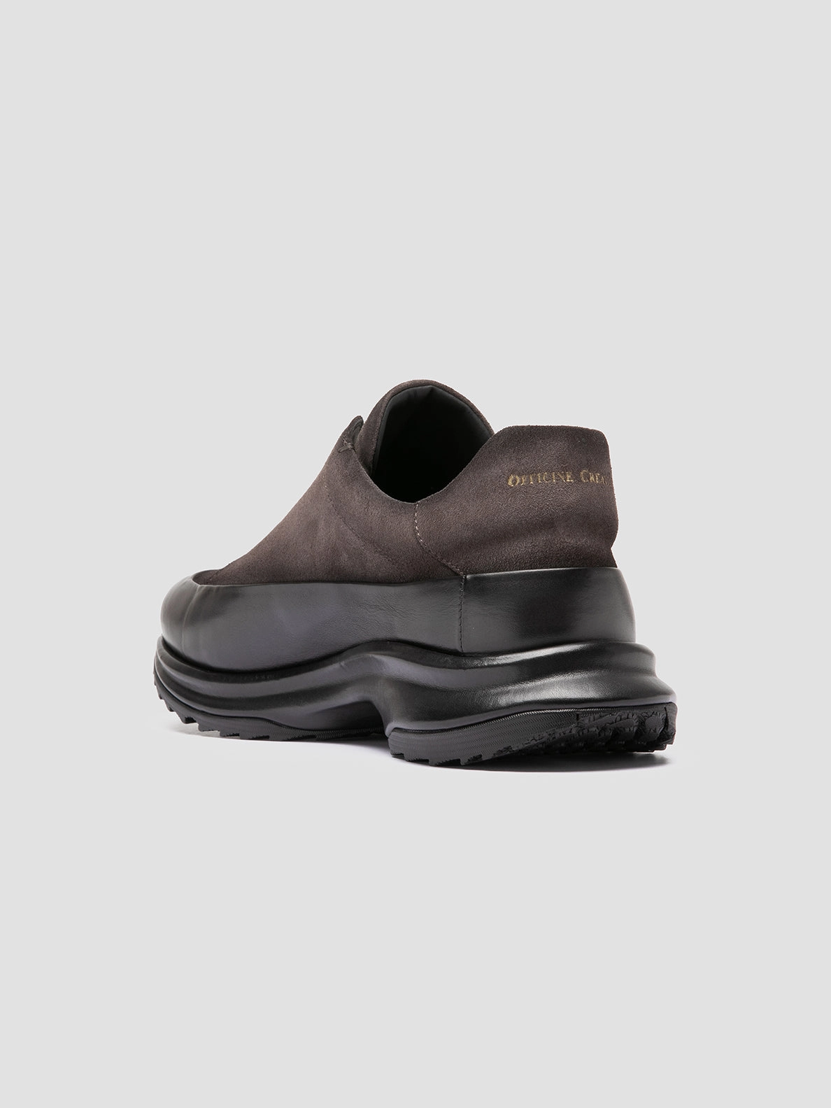 On Sale ZODIAC 001 - Grey Suede and Leather Sneakers