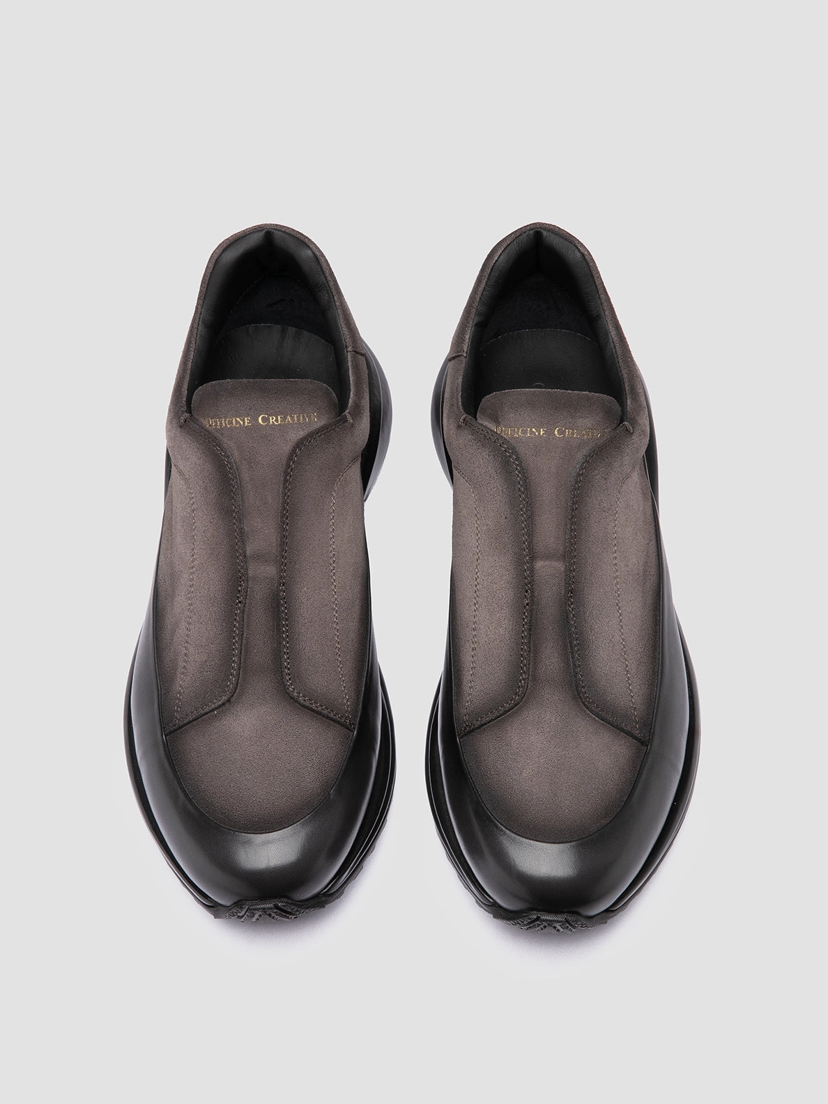 ZODIAC 001 - Grey Suede and Leather Sneakers Best Shoes For Tennis