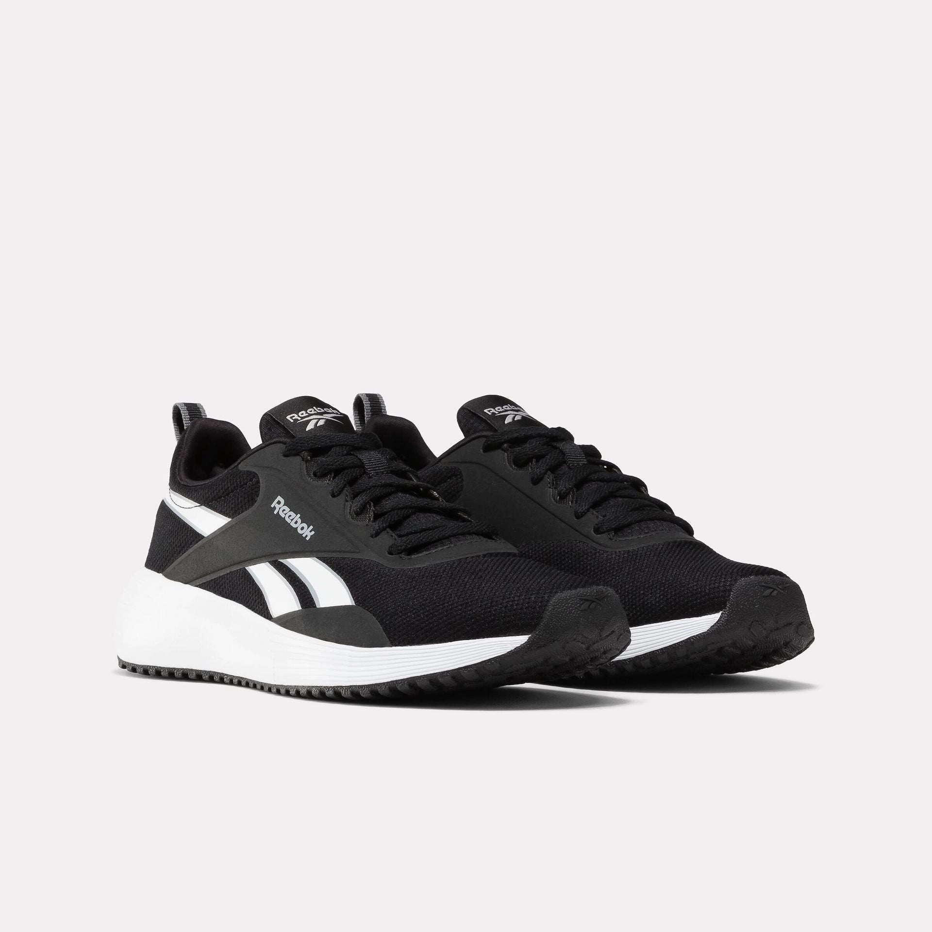 Running Shoes Large Toe Box LITE PLUS 4 - BLACK/WHITE