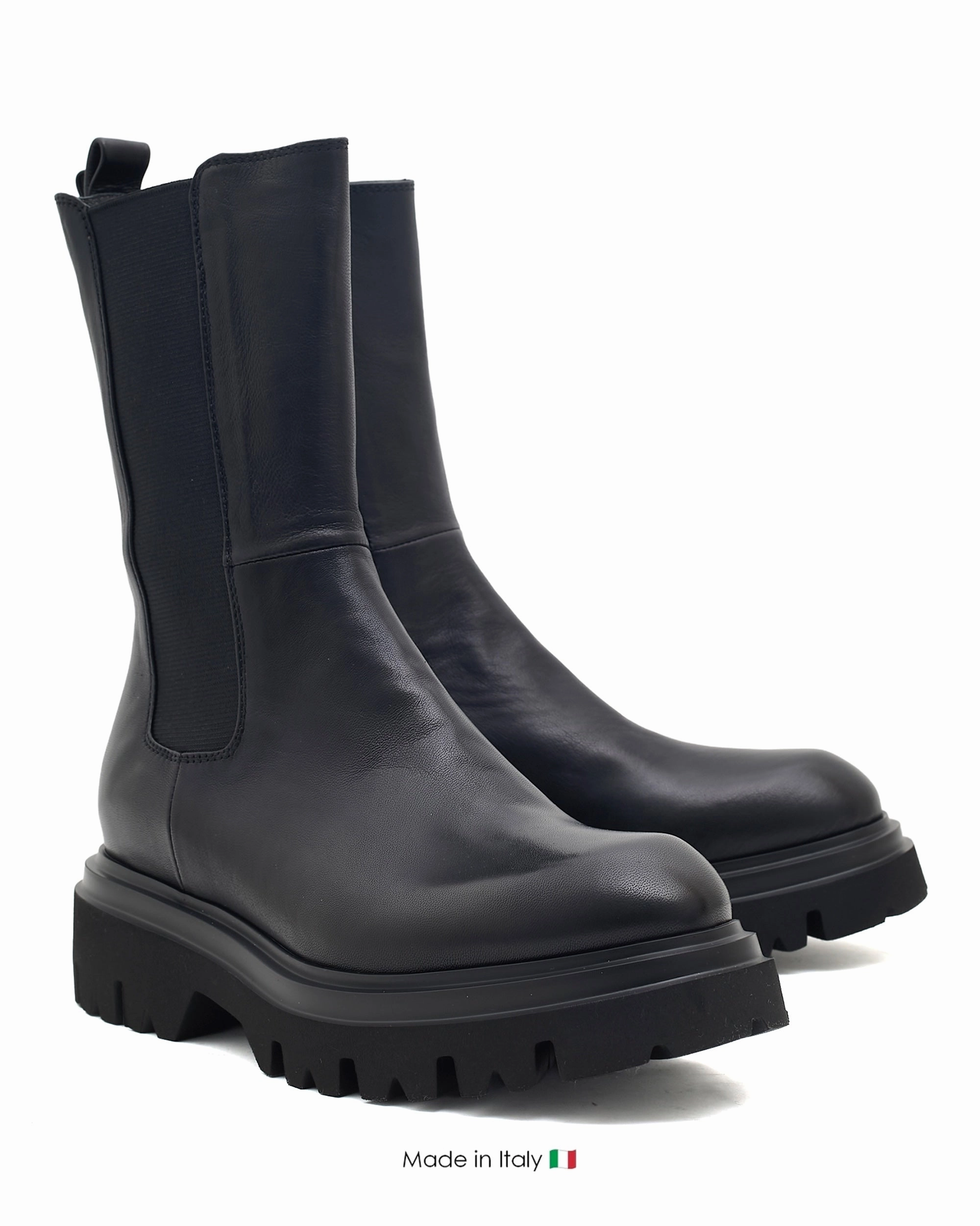 Combat Boots Photography Stephanie Combat Boot Nero