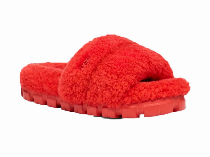 Print Sandals UGG Women's Cozetta Curly Red