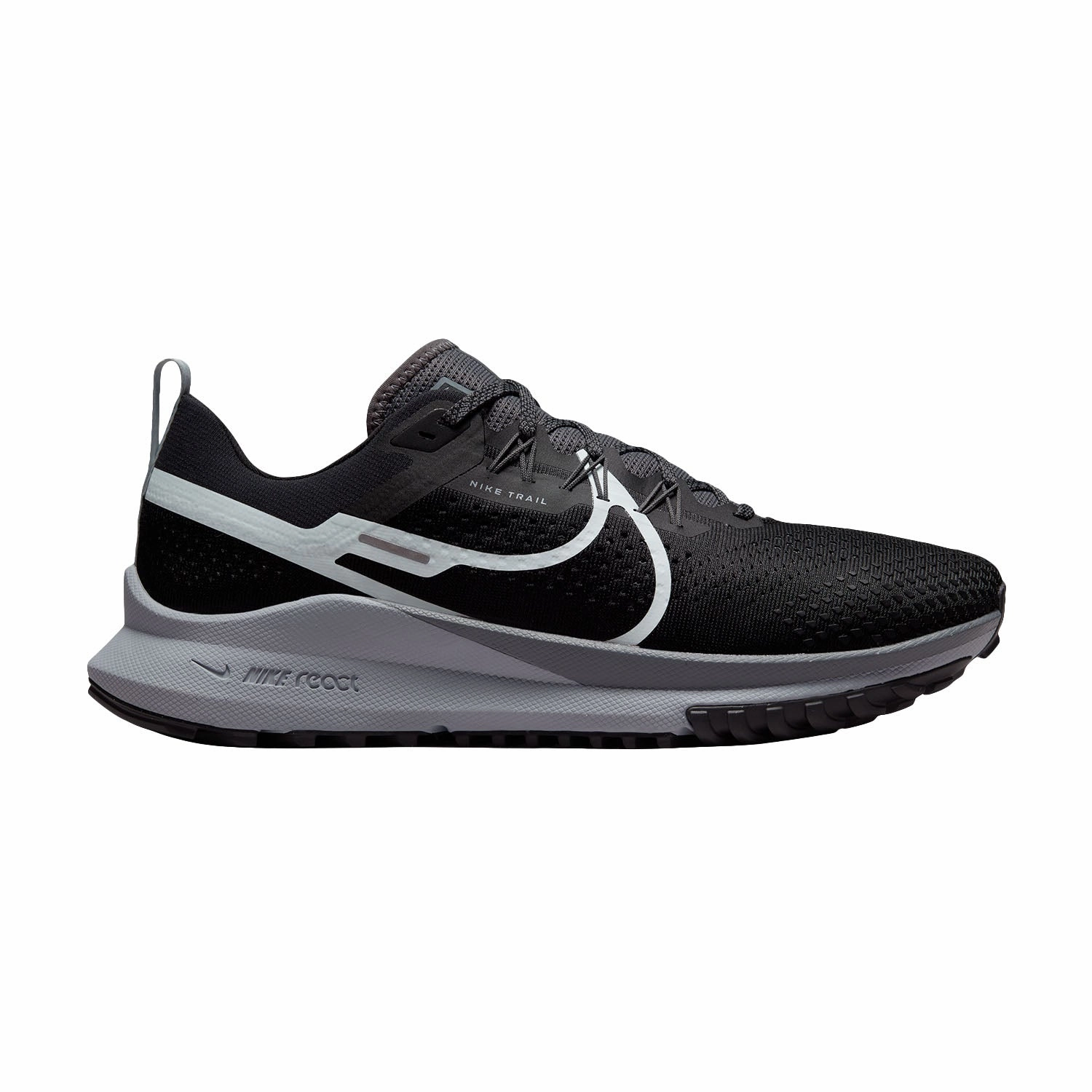 Men's Nike Pegasus Trail 4, Black/Aura-Dark Grey/Wolf Grey, 10.5 D Medium Trail Running Shoes For Grass Volleyball