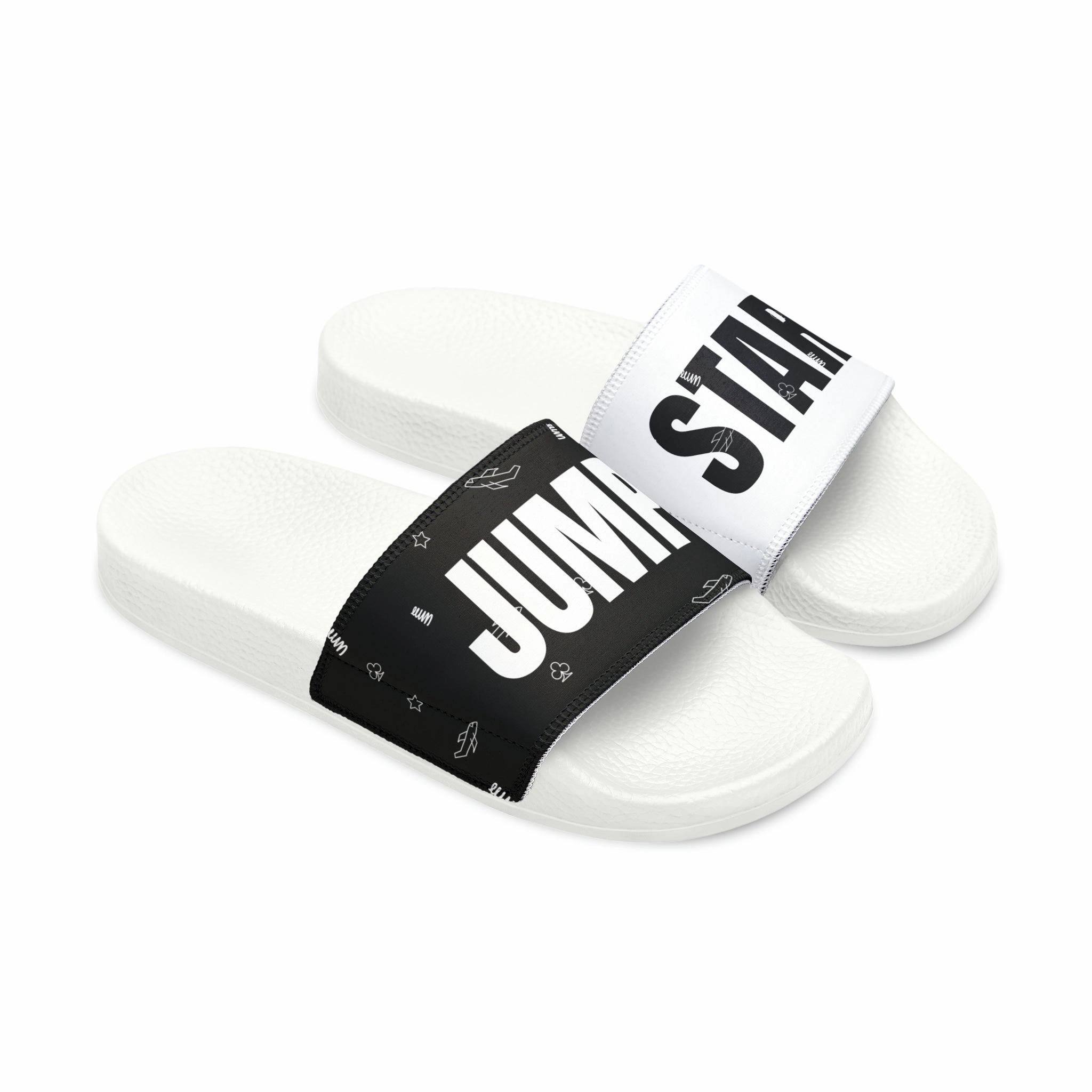 Comfortable Wedge Sandals JSJSFC Polly Glide Sandals (Men's Sizing) Alternate - Starz Livez Matterz Series