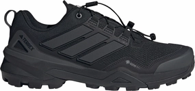 adidas Terrex Skychaser GORE-TEX Mens Walking Shoes - Black High Top Vs Low Top Hiking Shoes