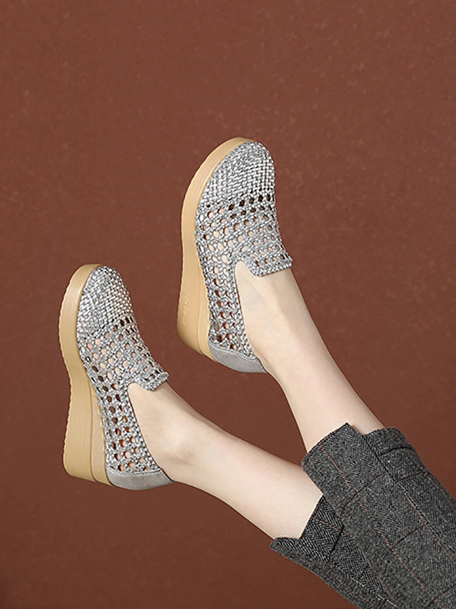 Clifton 5 Women Casual Summer Cutout Platform Sandal SC1040