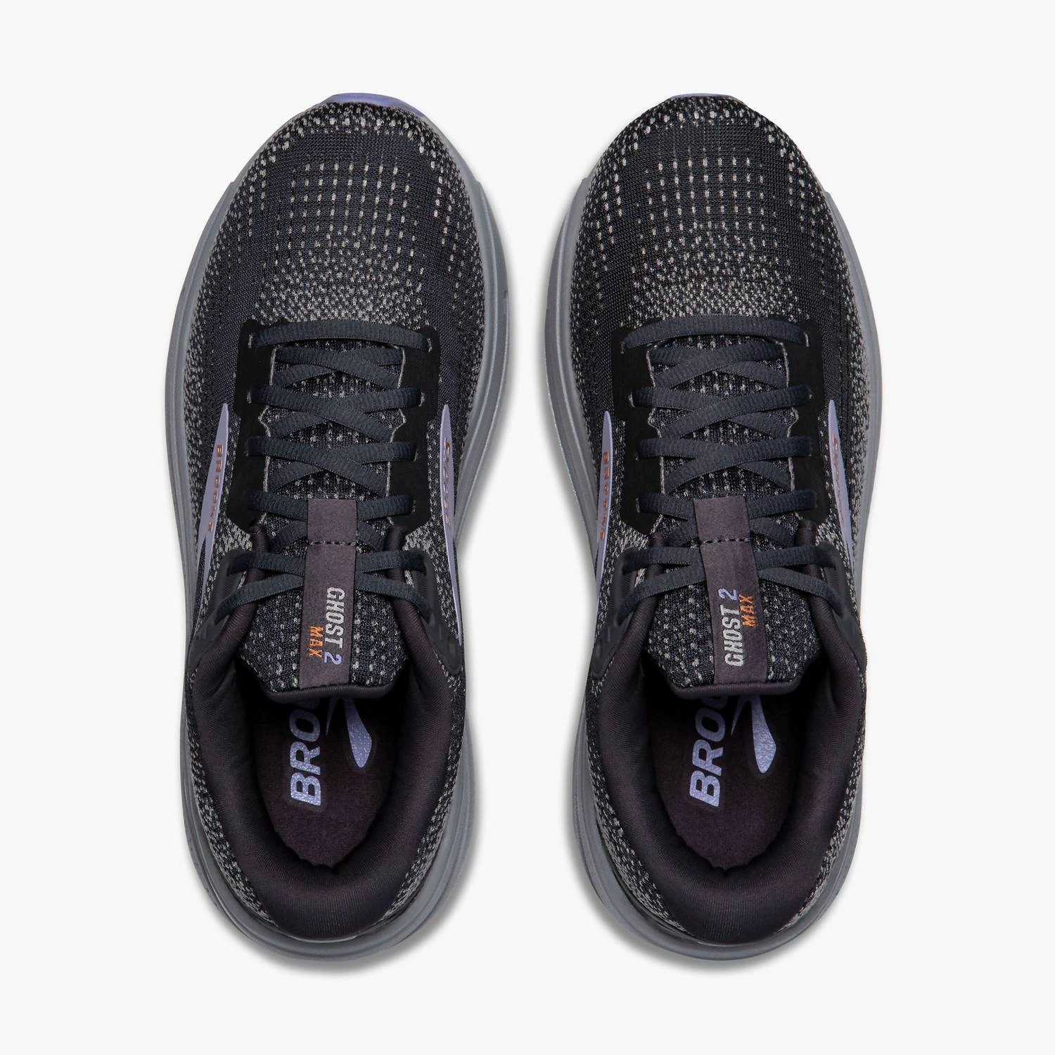 Running Shoes Dna Women's Ghost Max 2 Running Shoes In Ebony/sweet Lavender/alloy