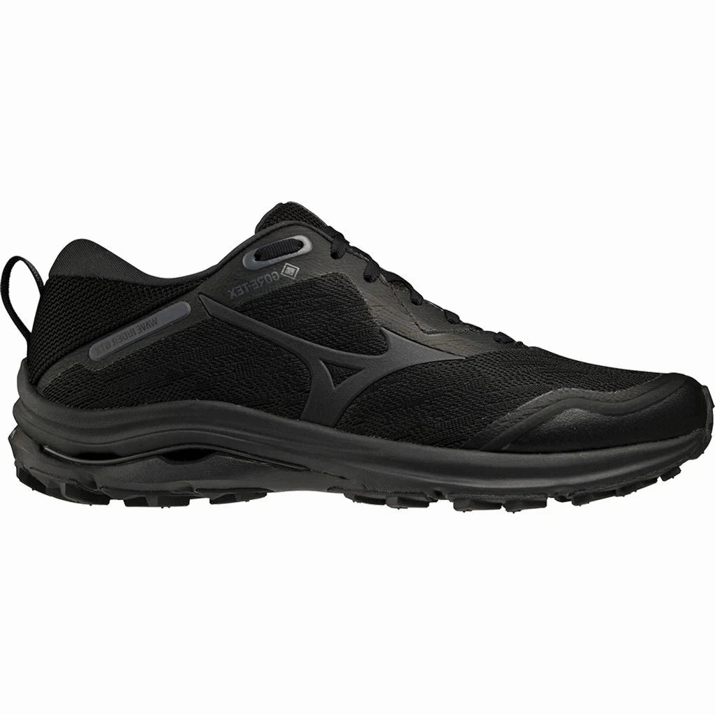 On Cloudmonster Running Shoes Women's Mizuno Wave Rider 25 GTX Black/Ebony
