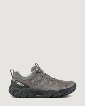 Women's Oboz Sawtooth X Low BDRY Hiking Shoes - Hazy Gray Best Hiking Shoes For Rim To Rim