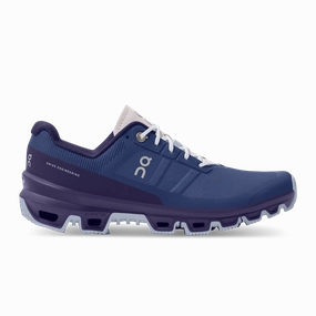 Agravic Speed Ultra Trail Running Shoes Women's On Cloudventure 3, Twilight/Acai, 8 B Medium