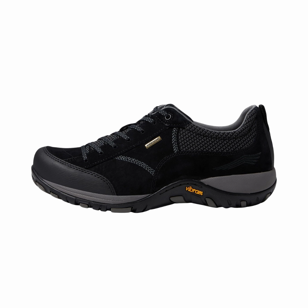 Women's Paisley Suede - Black Non Slip Hiking Shoes