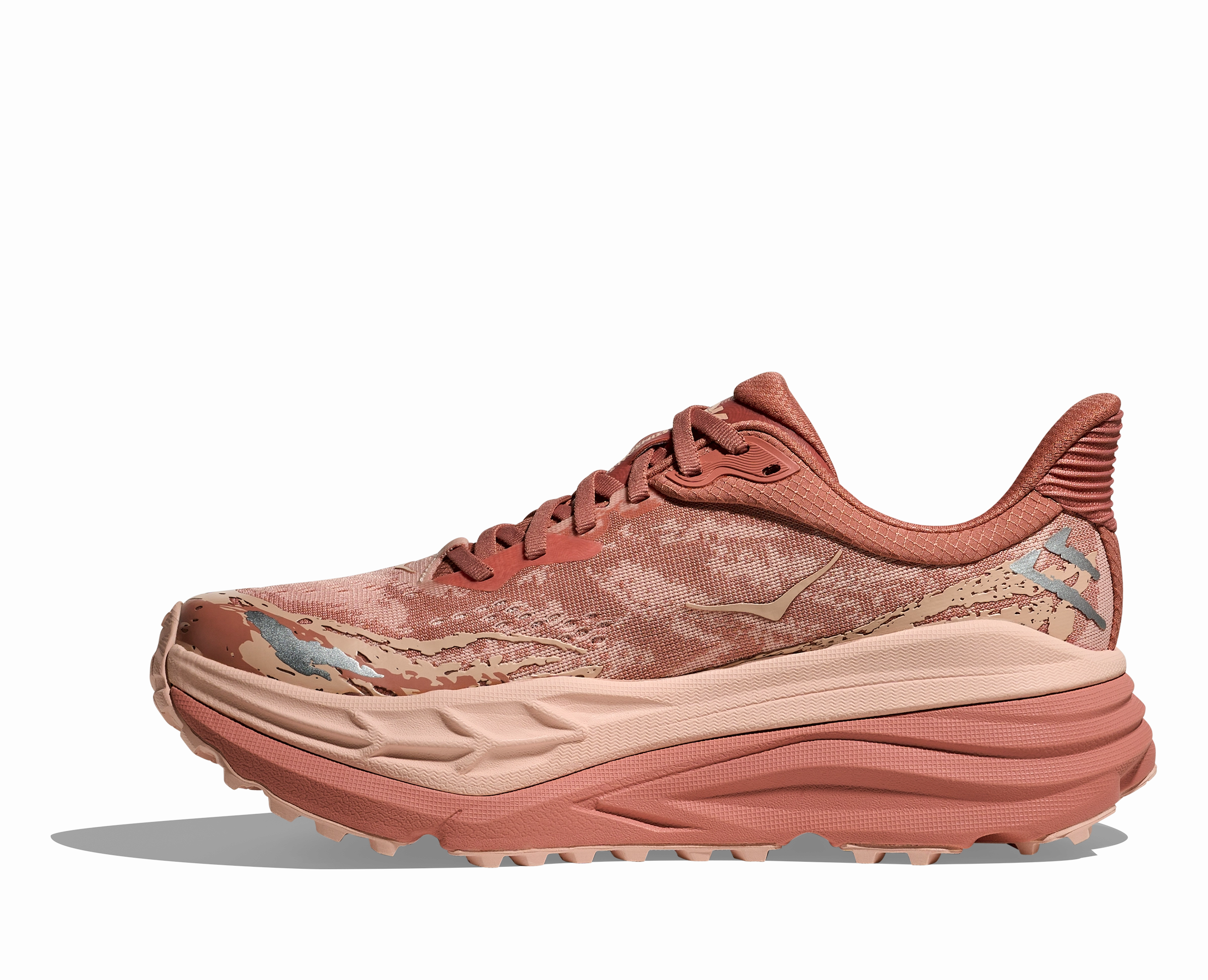 Women's Stinson 7 (BHRS - Blush/Rose Latte) Best Trail Shoes Wide Feet
