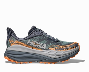 Women's Stinson 7 (GSP - Grey Skies/Pale Tangerine) Best Durable Trail Shoes