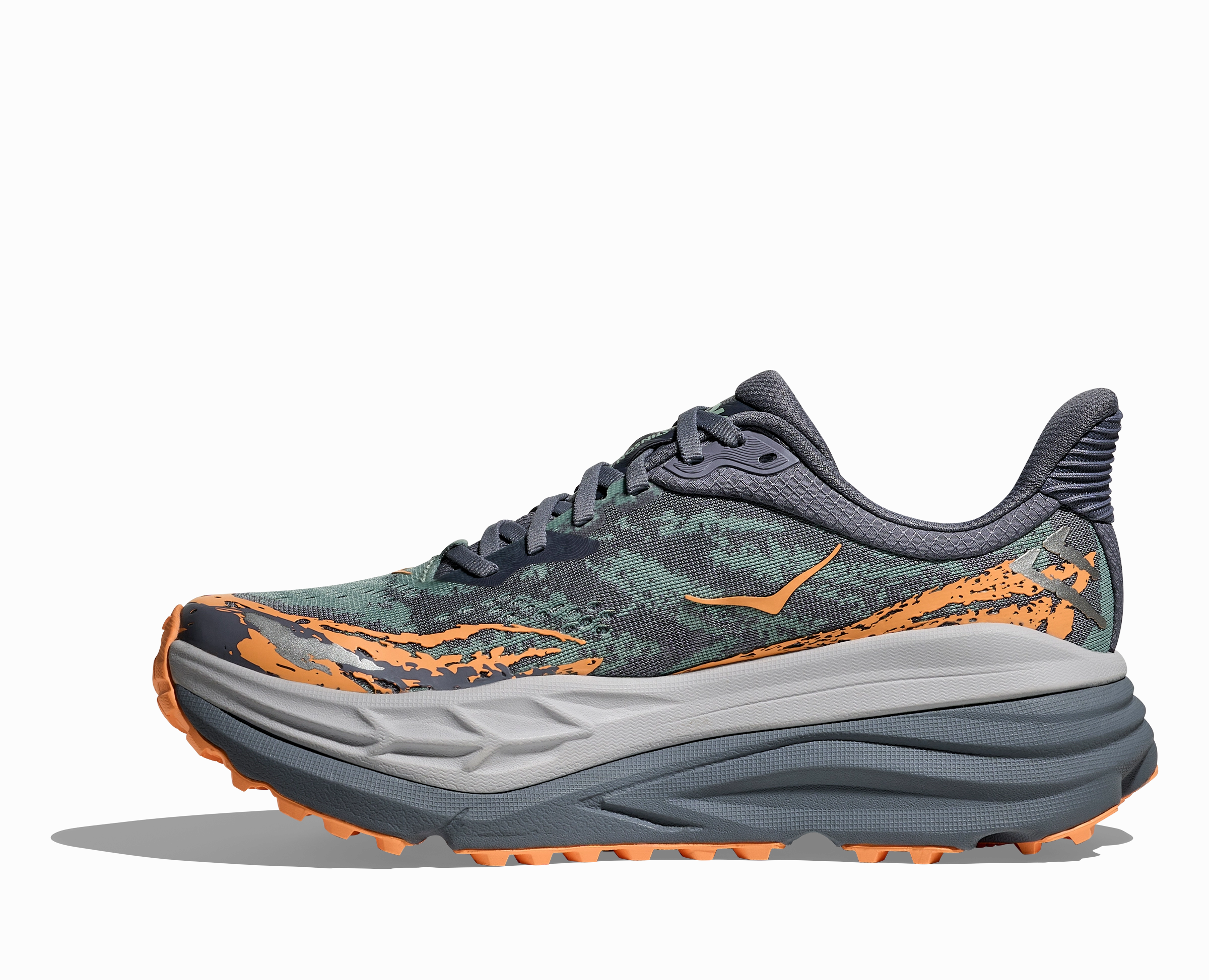 Women's Stinson 7 (GSP - Grey Skies/Pale Tangerine) Trail Running Shoes Test