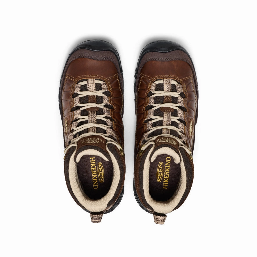 Women's Targhee IV Waterproof Hiking Boot x Hikerkind  |  Dark Earth/Dark Earth Best Hiking Shoes For Heel Spurs