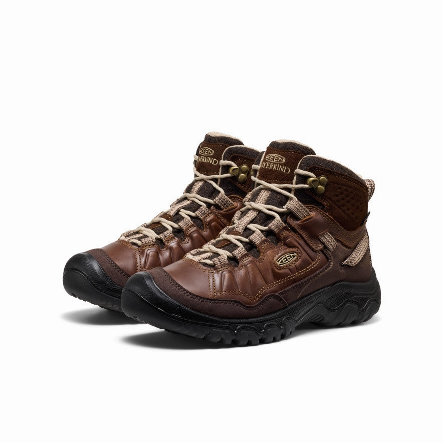 Women's Targhee IV Waterproof Hiking Boot x Hikerkind  |  Dark Earth/Dark Earth Hiking Shoes For Kauai