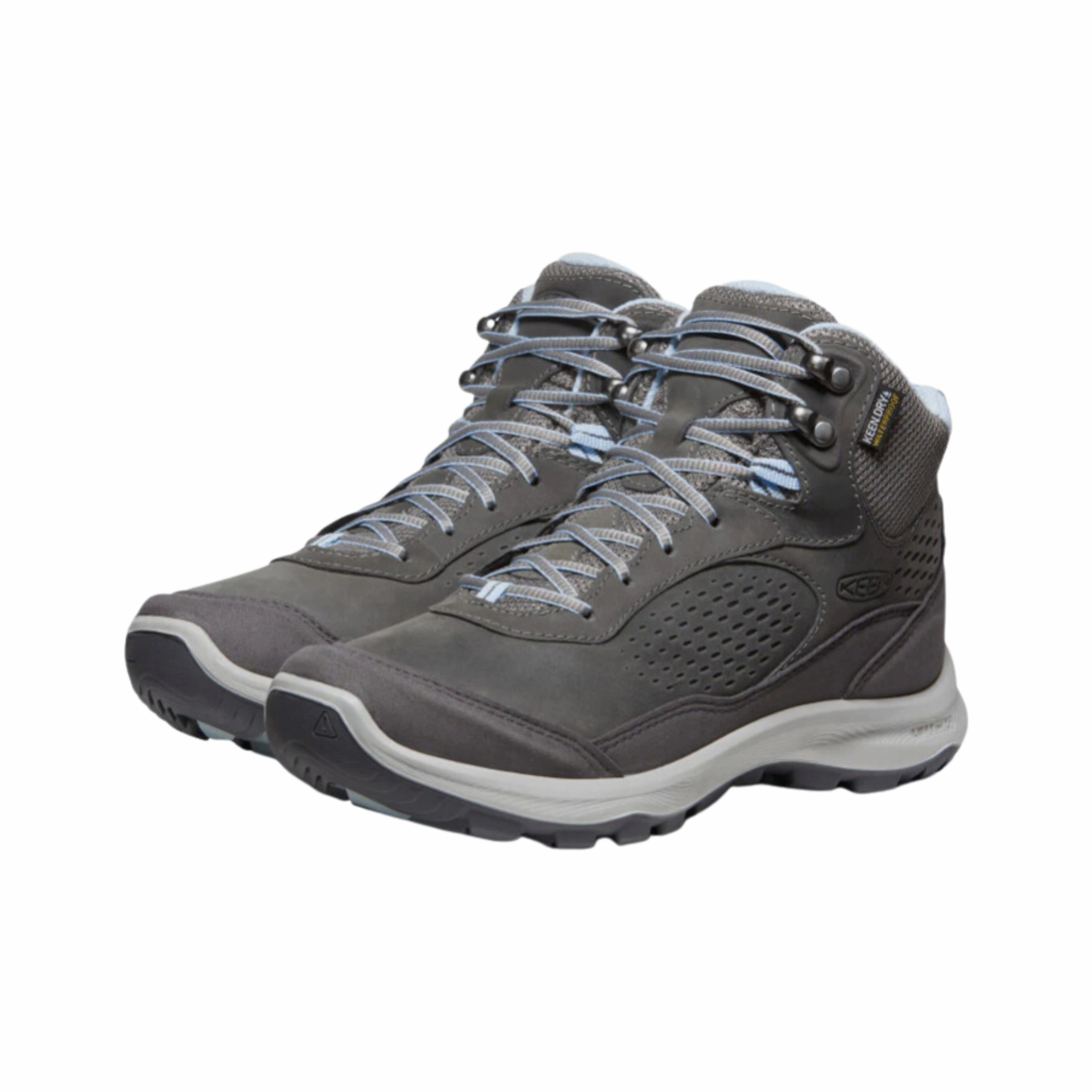 Women's Terradora Explorer Waterproof Boot - Steel Grey/Clear Sky (Regular Width) Nevados Klondike Hiking Shoes