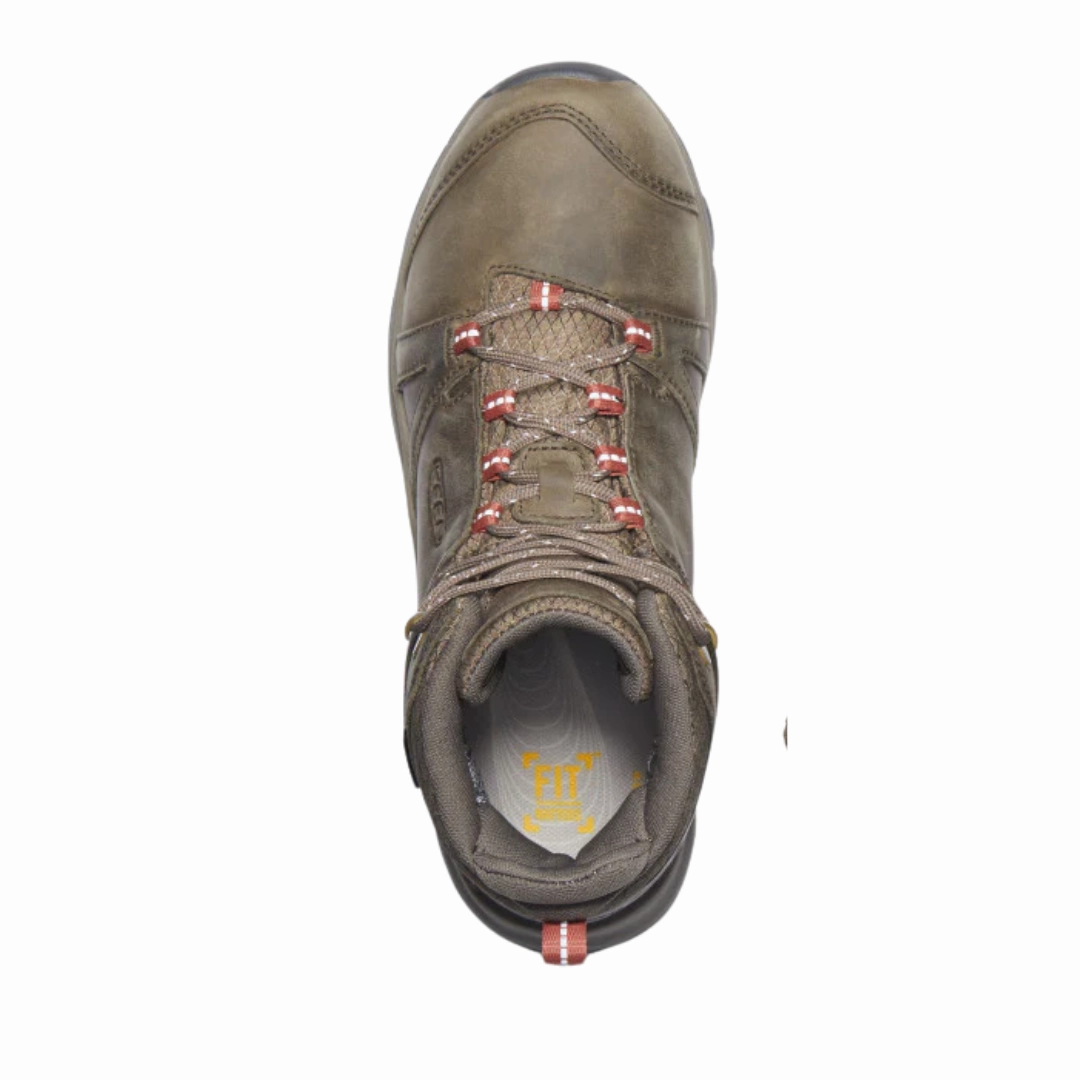 Good Affordable Hiking Shoes Women's Terradora II Leather Waterproof Boot - Brindle/Redwood (Regular Width)