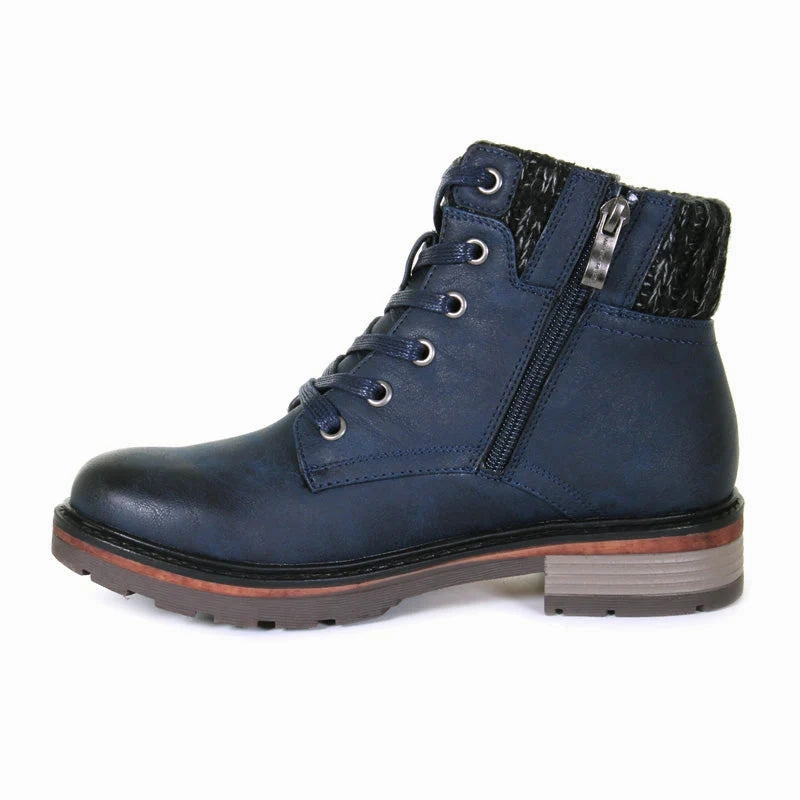 Women's Wanderlust Amy Waterproof Boot - Navy Lucky Brand Reindrop Rain Boot