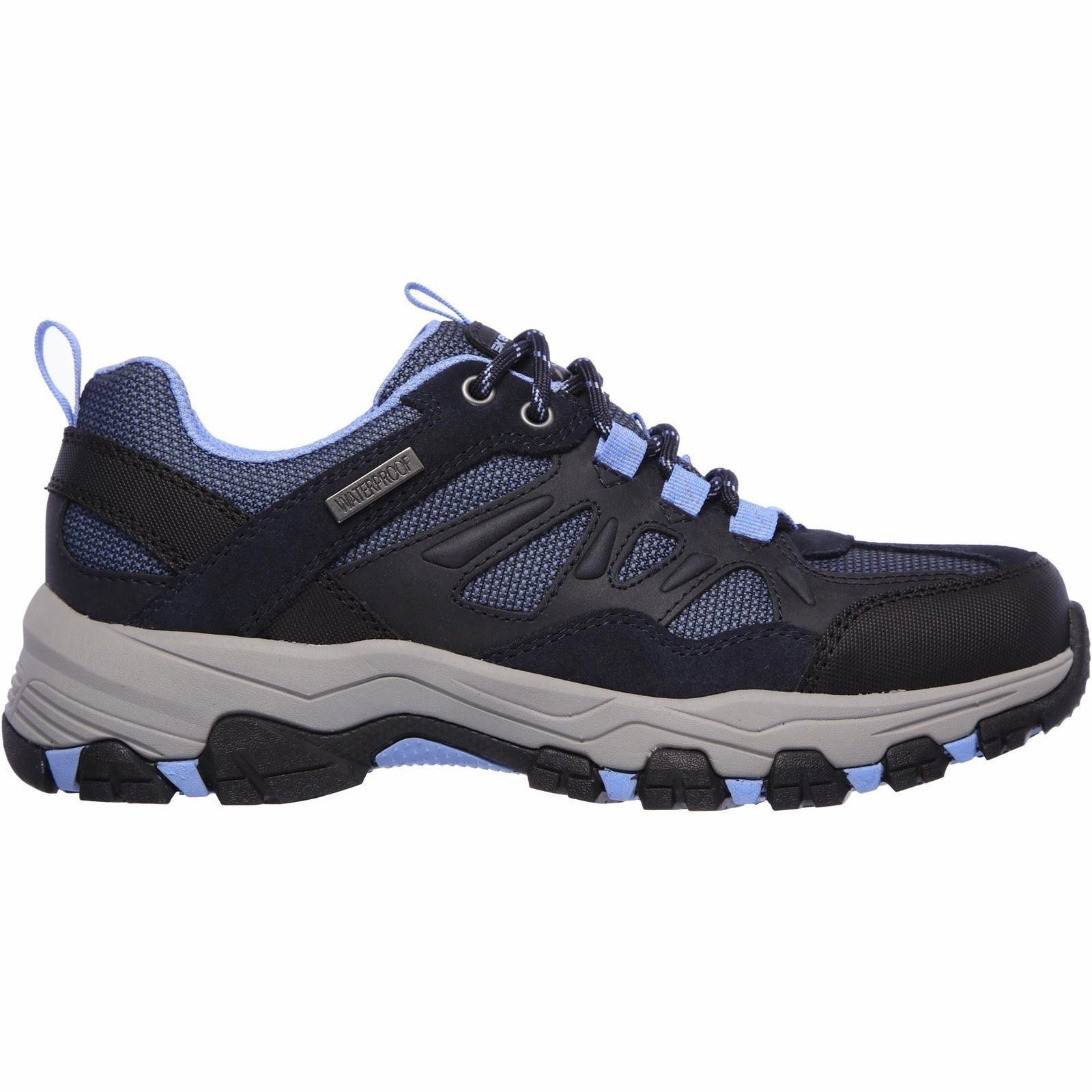 Swift Hiking Shoes Women's Wide Fit Skechers SK167003 Selmen West Highland Hiking Sneakers