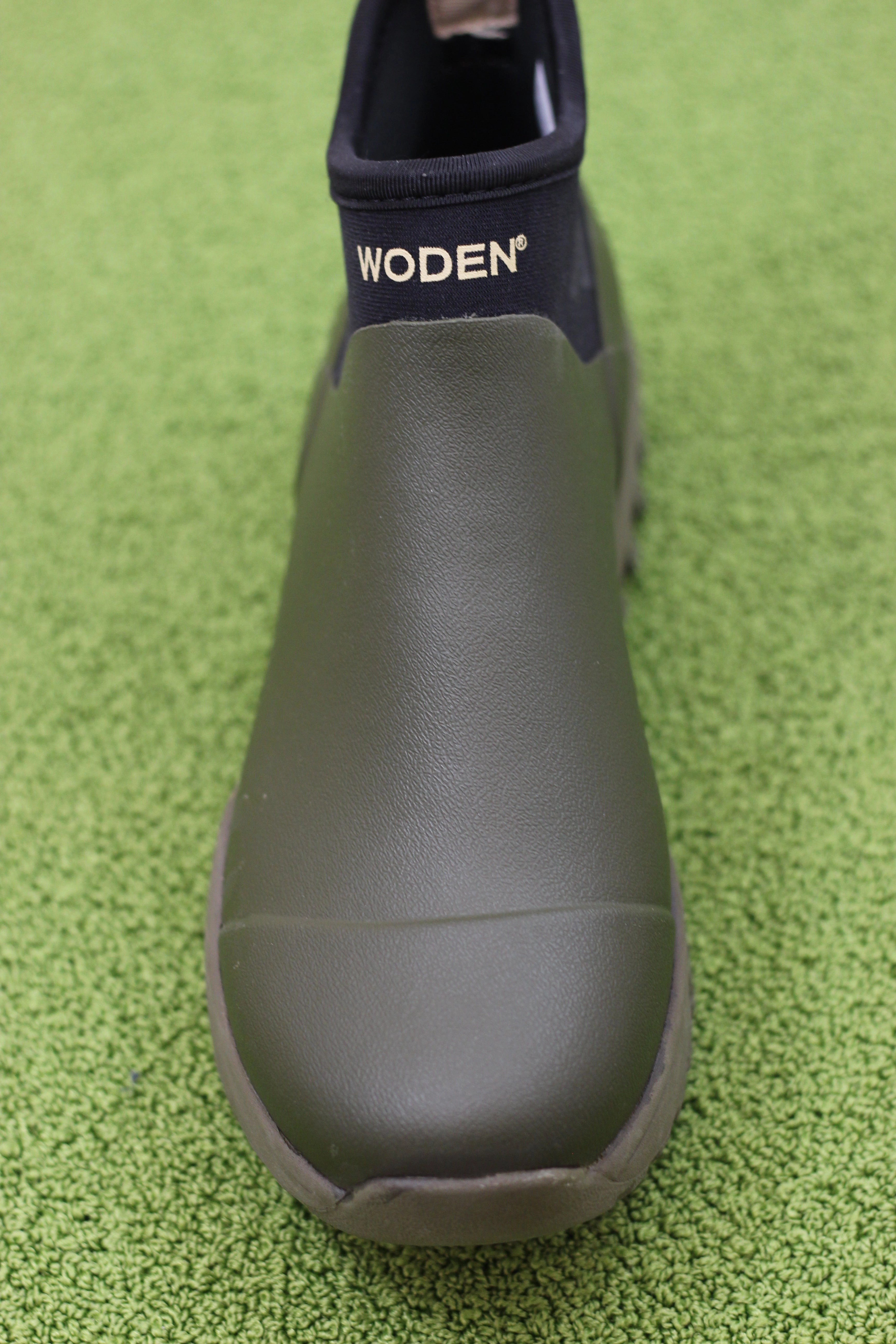 Womens Irene Rain Boot - Olive/Black Rubber/Neoprene London Fog Rain Boots