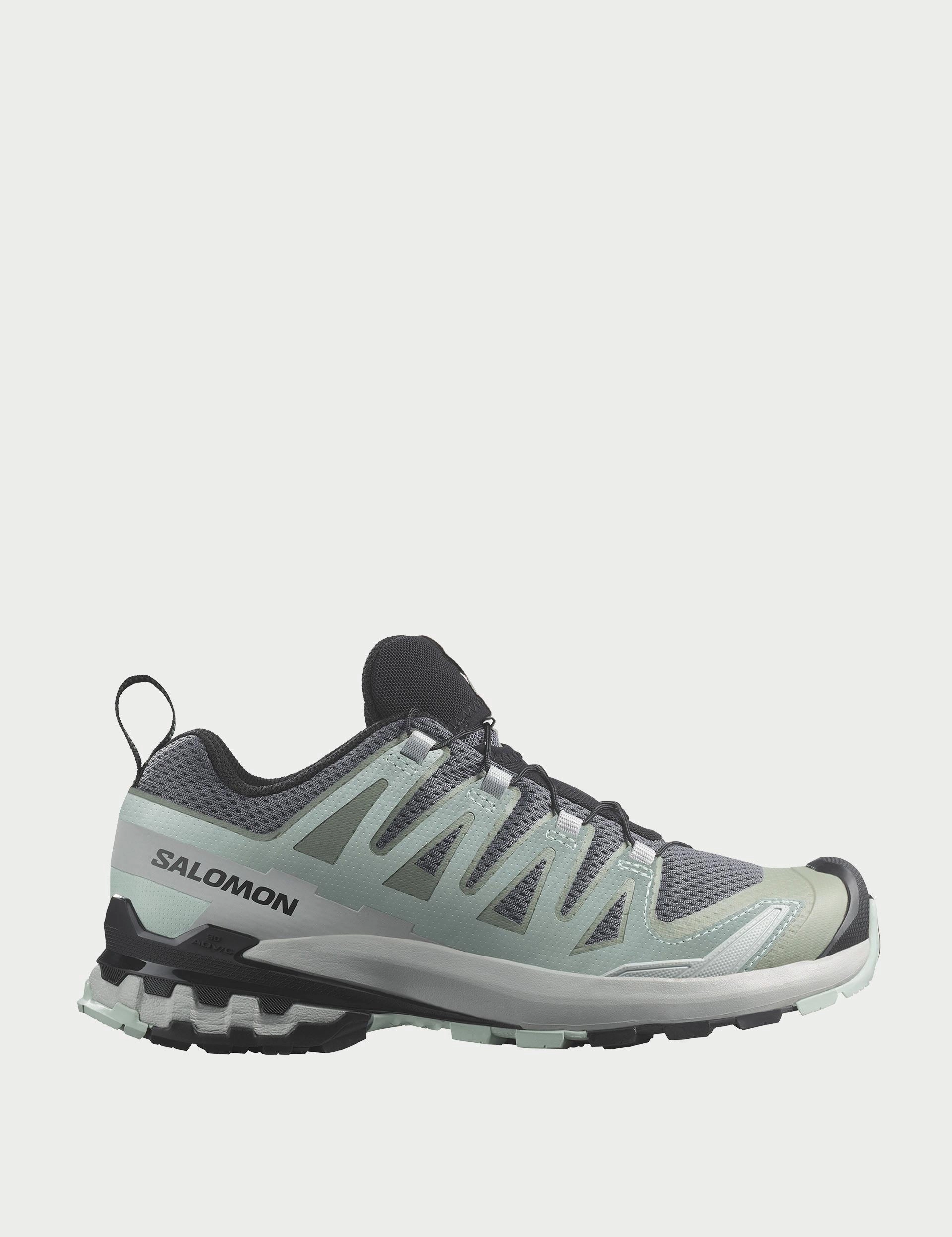 Trail Running Shoes For Mud XA Pro 3D V9 - Quiet Shade/Lily Pad/Blue Haze