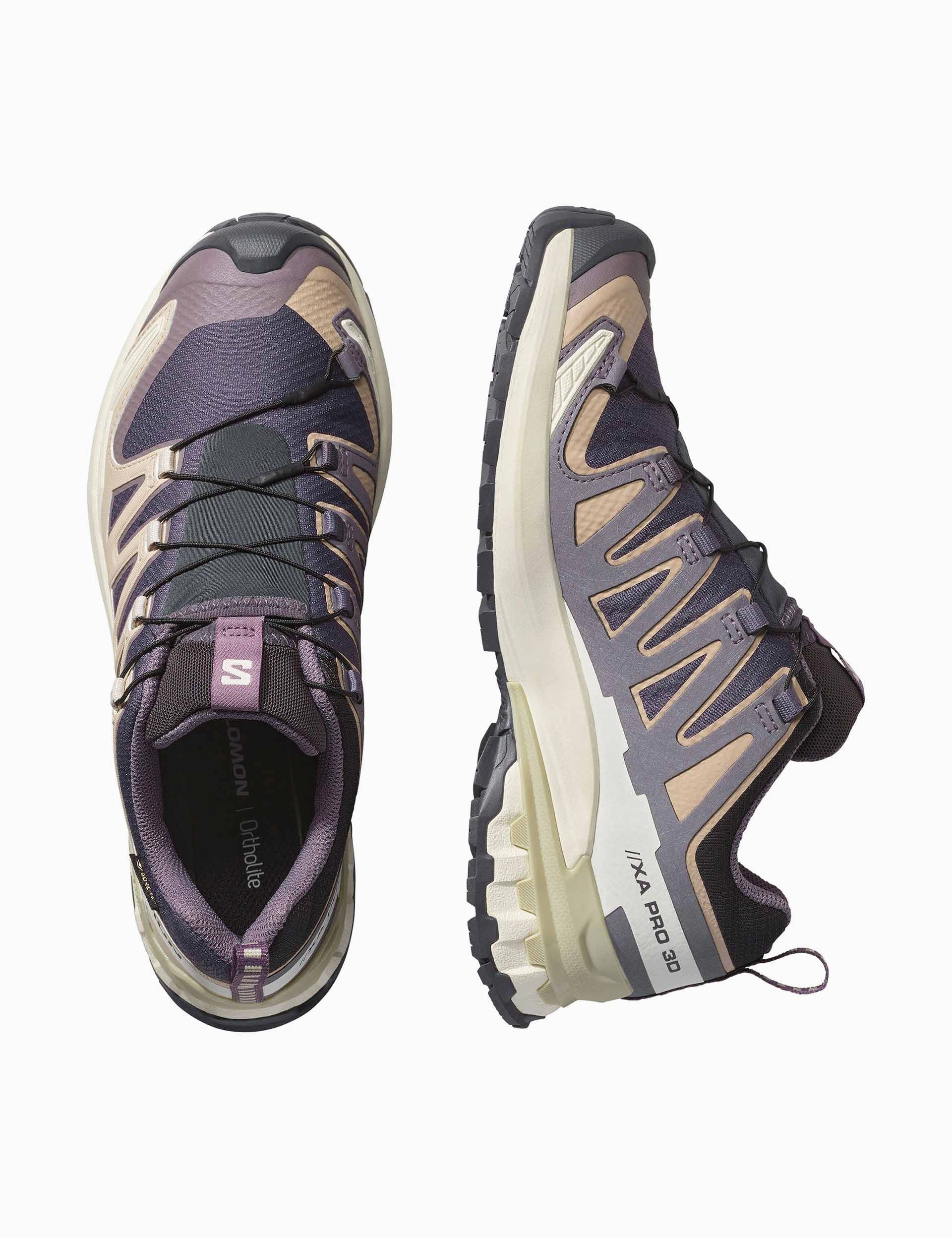 XA Pro 3D V9 Gore-Tex - Nine Iron/Oxford Tan/Alfalfa Running Shoes Review