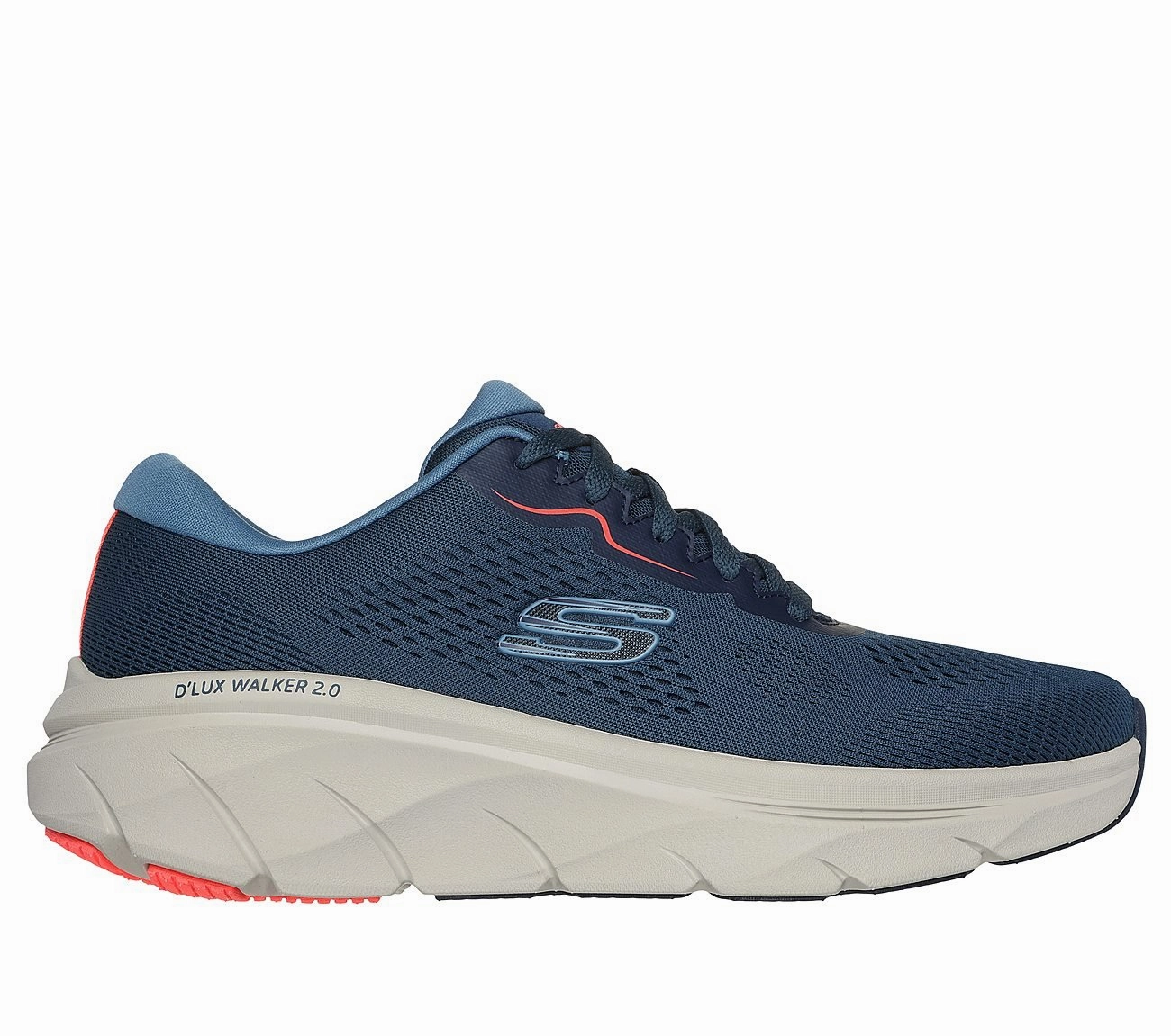 Best Shoes For Walking On Concrete D'LUX WALKER 2.0 - NAVY BLUE