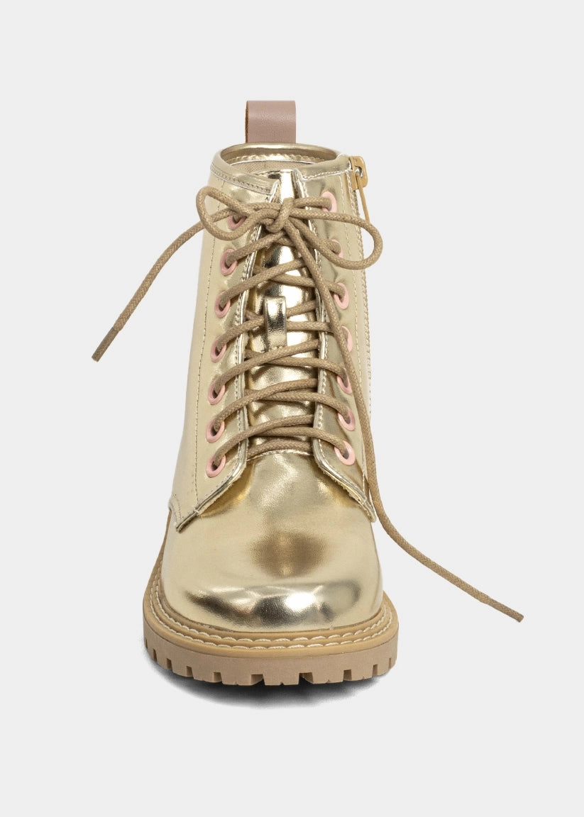 ZORA MINI Combat Boots With Sweater Top